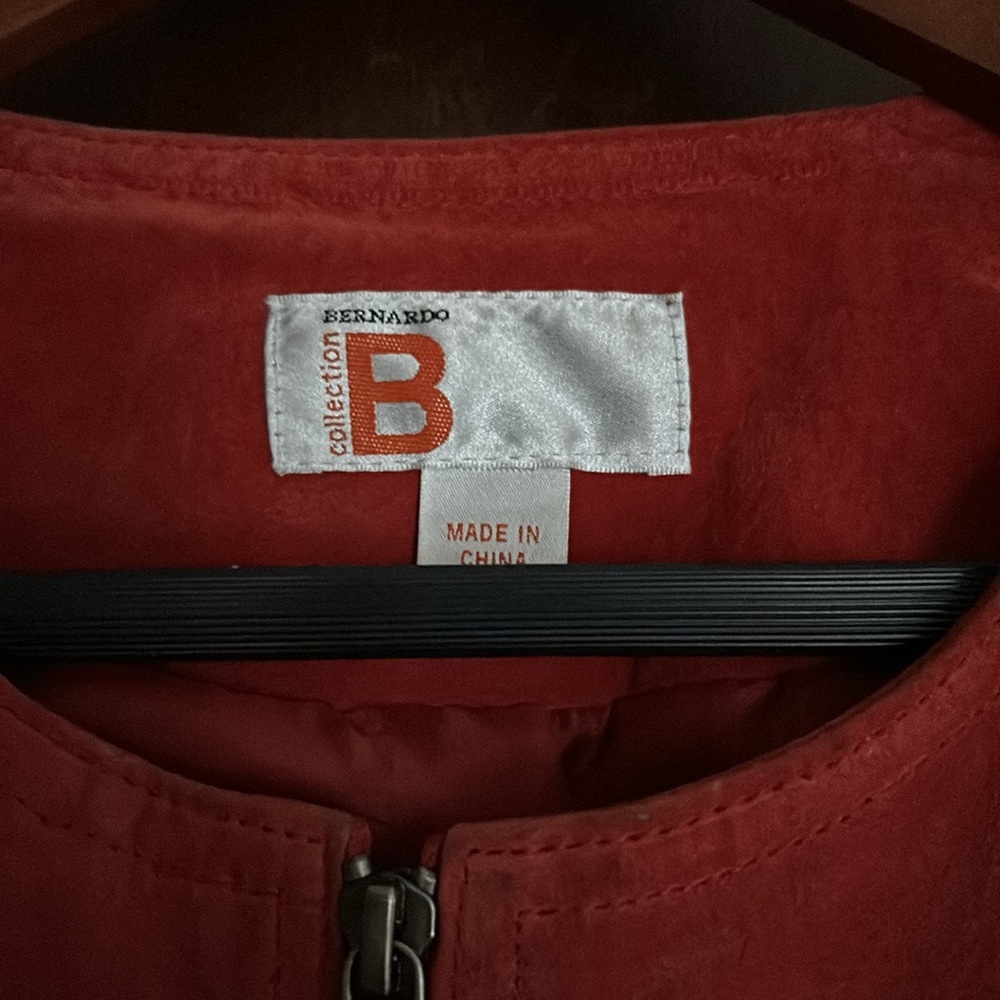 Vintage Bernardo Suede Jacket - Picture 2 of 10